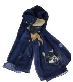 Grays Print Chiffon Scarf -Equestrian Supply Store 1688 3962