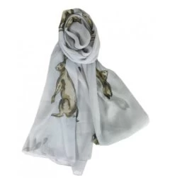 Grays Print Chiffon Scarf -Equestrian Supply Store 1688 3964