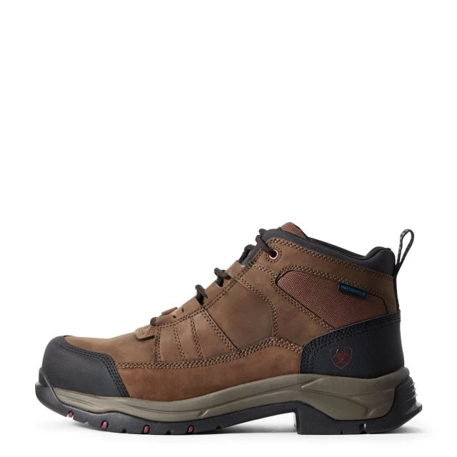Ariat Mens Telluride Work H20 Safety Boots Brown 2 Ariat Mens Telluride Work H20 Safety Boots Brown - Image 2