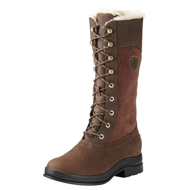 Ariat Ladies Wythburn Fur H20 Insulated Boots Java 1 Ariat Ladies Wythburn Fur H20 Insulated Boots Java