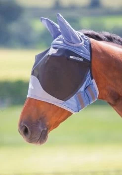 Shires Deluxe Fly MaskWith Ears