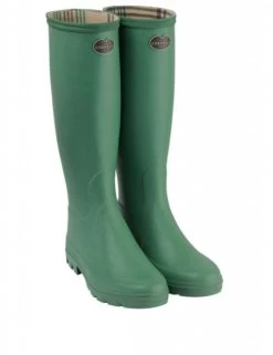 Le Chameau Women's Iris Jersey Lined Wellington Boots