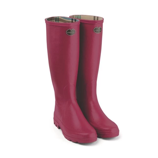 Le Chameau Women's Iris Jersey Lined Wellington Boots 2 Le Chameau Women's Iris Jersey Lined Wellington Boots - Image 2