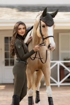 LeMieux Classic Lycra Hood Oak