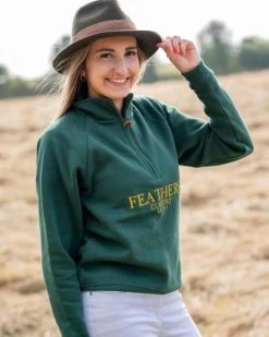 Feathers Country Witton Quarter Zip Sweatshirt