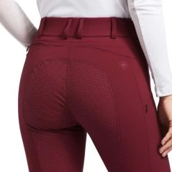 Ariat Prelude Full Seat Breeches Zinfandel -Equestrian Supply Store 3191 7248