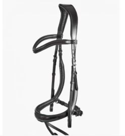 Premier Equine Savuto Anatomic Bridle With Crank Noseband & Flash -Equestrian Supply Store 3345 7610