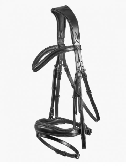 Premier Equine Rizzo Anatomic Snaffle Bridle With Flash Brown 2 Premier Equine Rizzo Anatomic Snaffle Bridle With Flash Brown - Image 2