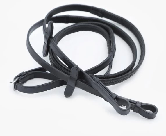 Premier Equine Diego Rubber Reins 5/8' 1 Premier Equine Diego Rubber Reins 5/8'