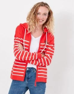 Joules Oakham Embroidered Zip Sweatshirt