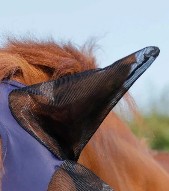 PREMIER EQUINE Comfort Tech Lycra Fly Mask 2 PREMIER EQUINE Comfort Tech Lycra Fly Mask - Image 2
