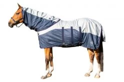 HKM Fly/rain Blanket With Neck Part Belly Flap