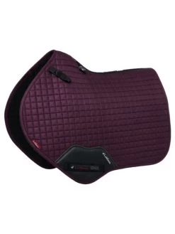 LeMieux Suede CC Pad Square - Fig/marine