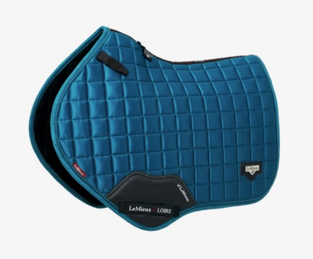 LeMieux Loire Close Contact Square - Marine & Fig 1 LeMieux Loire Close Contact Square - Marine & Fig