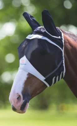 Shires Flyguard Pro Fine Mesh Fly Mask With Ears