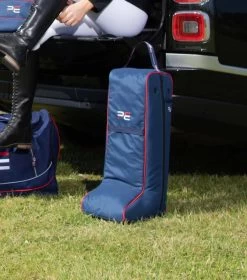 Premier Equine Tall Navy Boot Bag -Equestrian Supply Store 4943 11101