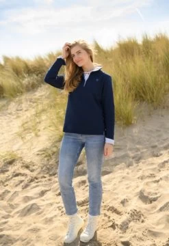 Lighthouse Haven Quarter Stud Sweatshirt -Equestrian Supply Store 4984 11196