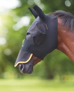 Shires Flyguard Pro Stretch Fly Mask With Nose