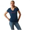 Ariat Laguna Short Sleeve Tee Shirt Navy Eclipse
