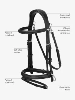 LeMieux Kudos Work Bridle -Equestrian Supply Store 5440 12515