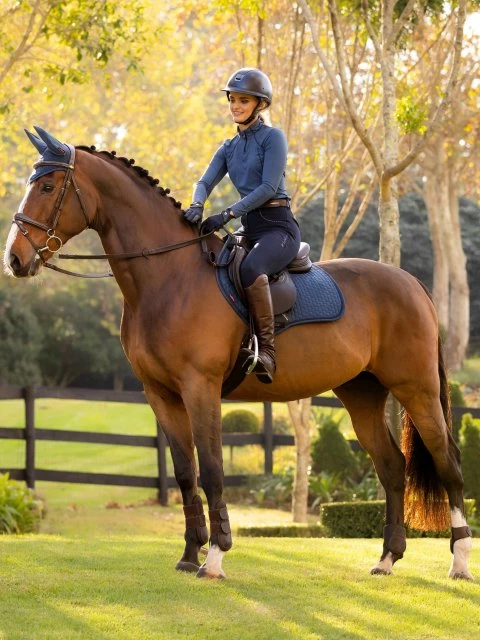 LeMieux AW23Suede Close Contact Square 2 LeMieux AW23Suede Close Contact Square - Image 2