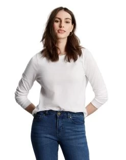 Joules Holly Crew Long Sleeve Top