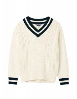 Joules Ladies' Dawson V-Neck Cricket Jumper 11 Joules Ladies' Dawson V-Neck Cricket Jumper -Equestrian Supply Store 5586 13435