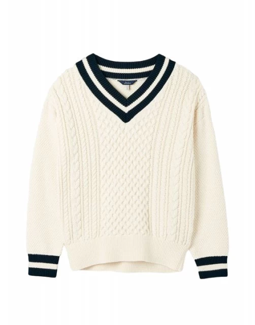 Joules Ladies' Dawson V-Neck Cricket Jumper 6 Joules Ladies' Dawson V-Neck Cricket Jumper - Image 6