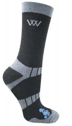 Woof Waffle Knit Bamboo Short Riding Socks - Pack Of 2 -Equestrian Supply Store 662 2168