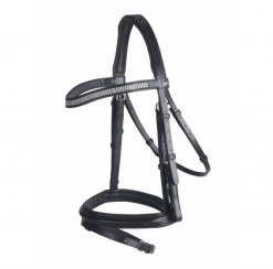Gfs Crystal Flash Bridle Black