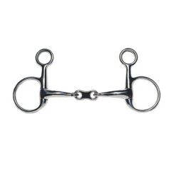 JP. JP Korsteel French Link Hanging Cheek Snaffle Curved Mouth