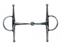 JP. JP Korsteel Full Cheek Snaffle Curved Mouth