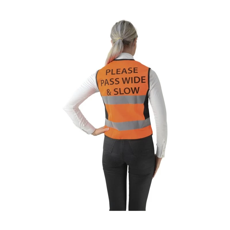 Hyviz Waistcoat - Please Pass Wide & Slow 1 Hyviz Waistcoat - Please Pass Wide & Slow