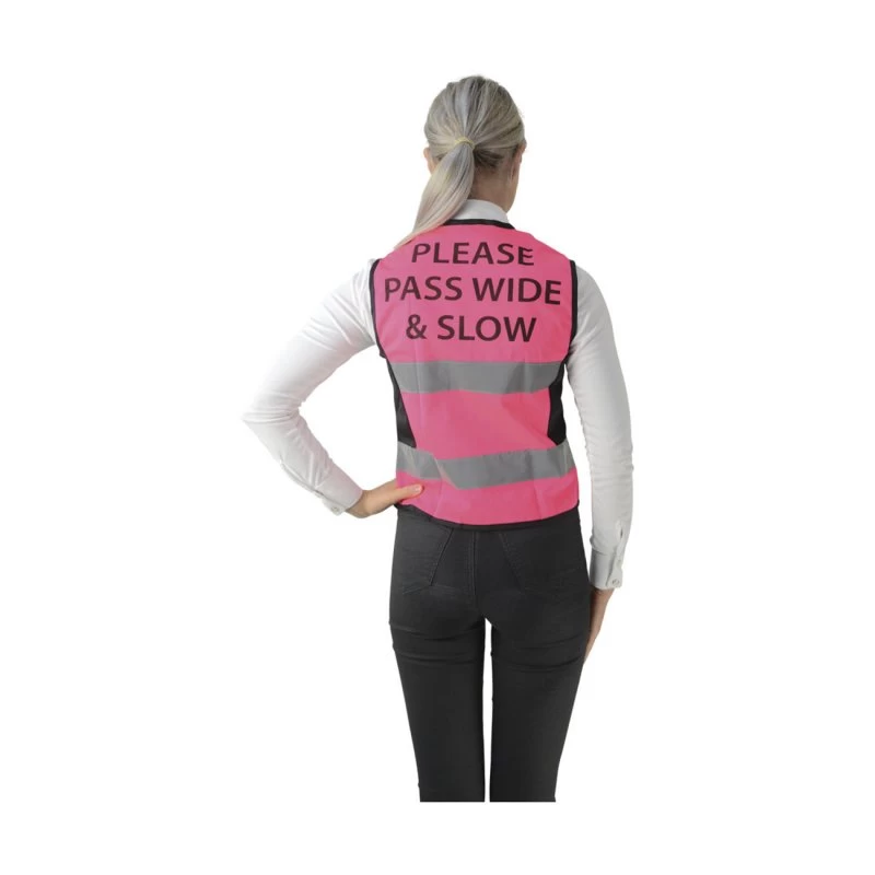 Hyviz Waistcoat - Please Pass Wide & Slow 2 Hyviz Waistcoat - Please Pass Wide & Slow - Image 2